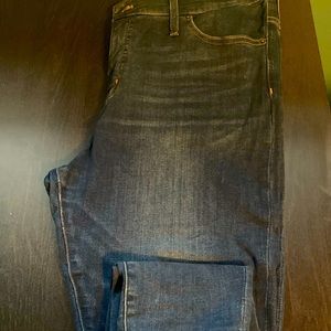 Eddie Bauer slim straight high rise jean